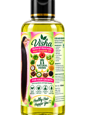 Visha 100% Ayurvedic & Natural Hair Growth Oil
