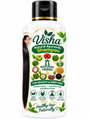 Visha 100% Ayurvedic hair growth Shampoo